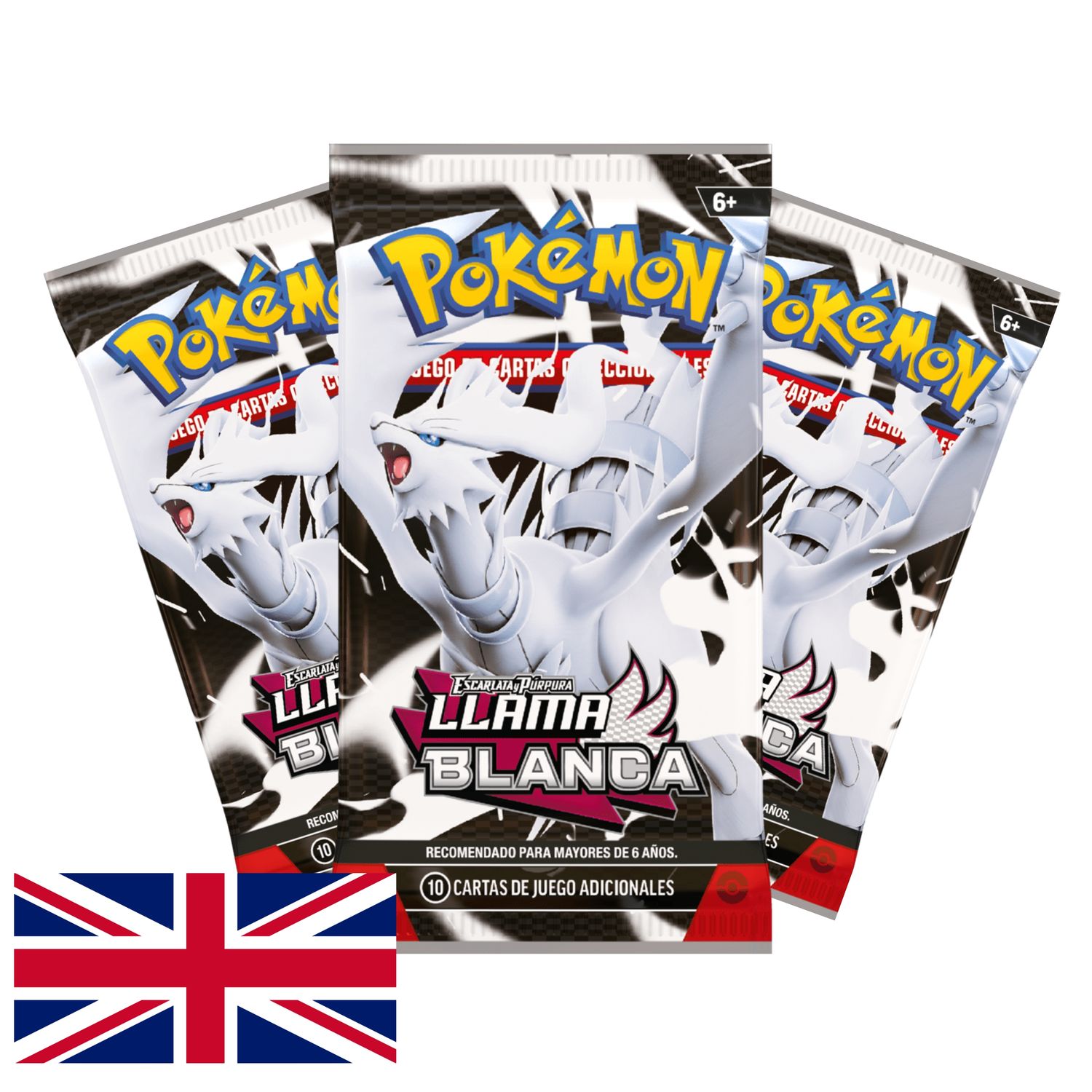 Sobre Pokémon White Flare - Black Bolt y Llama Blanca - Fulgor Negro