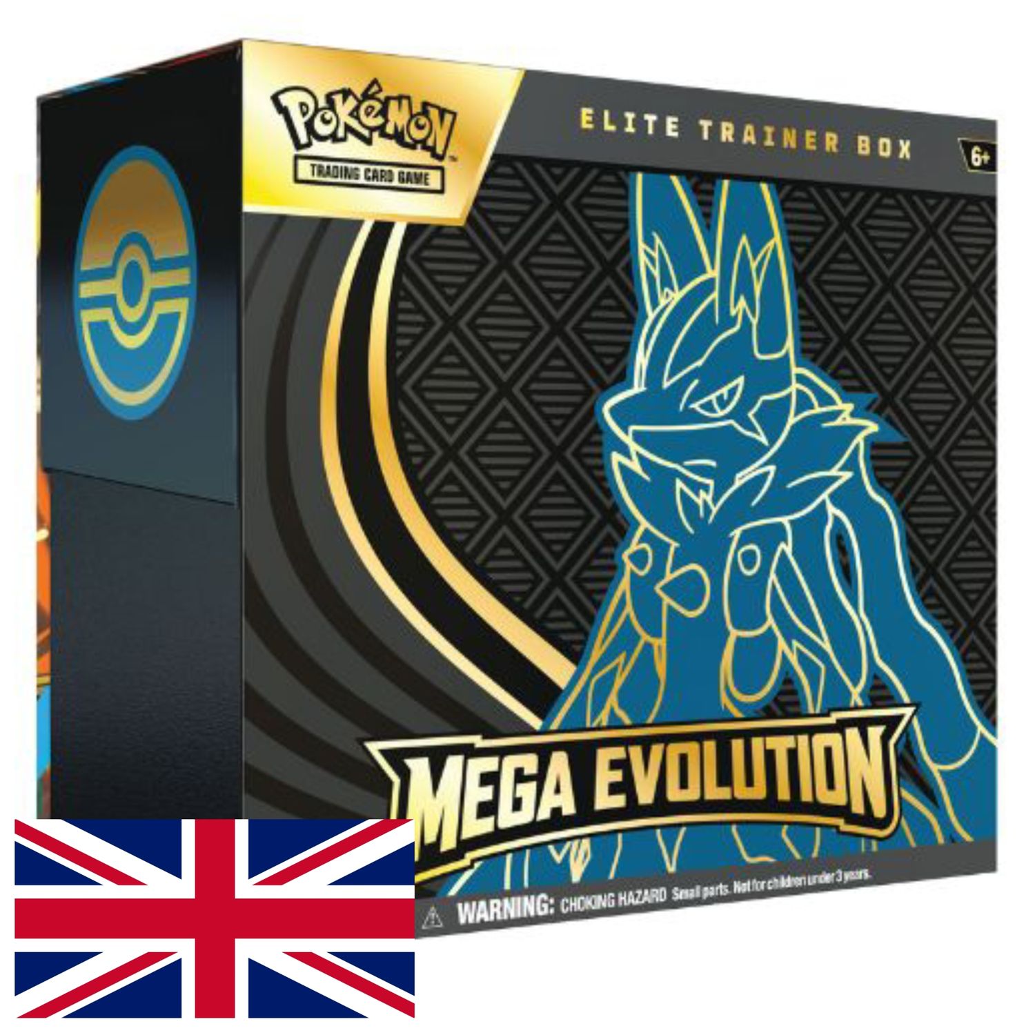Caja de Entrenador de Elite Pokémon Mega Evolution y Mega Evolución