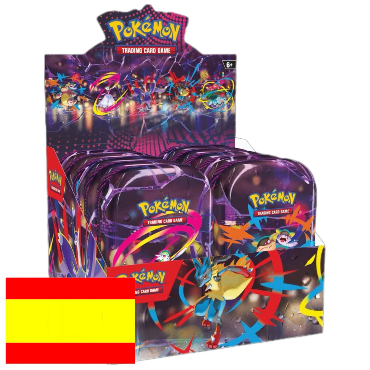 Mini latas Pokémon Mega Evolution y Mega Evolución