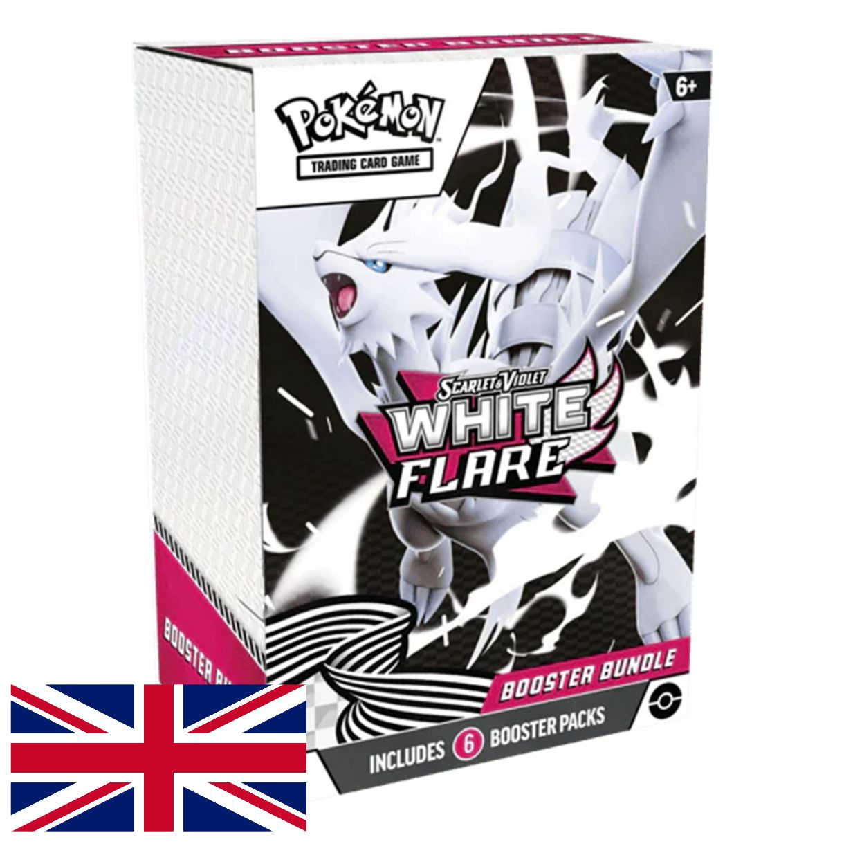 Booster Bundle Pokémon White Flare - Black Bolt y Llama Blanca - Fulgor Negro