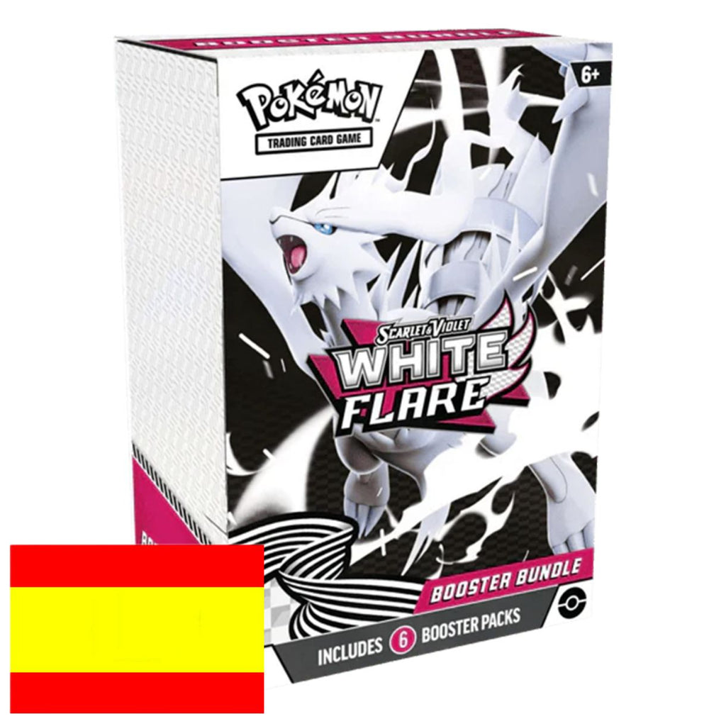 Booster Bundle Pokémon White Flare - Black Bolt y Llama Blanca - Fulgor Negro