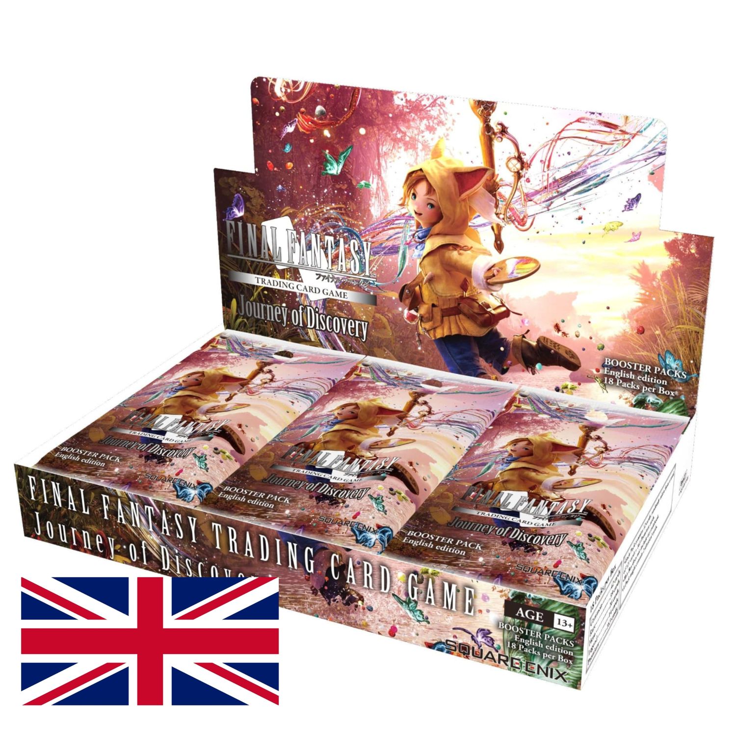 Caja de 18 sobres Journey of Discovery - Final Fantasy TCG