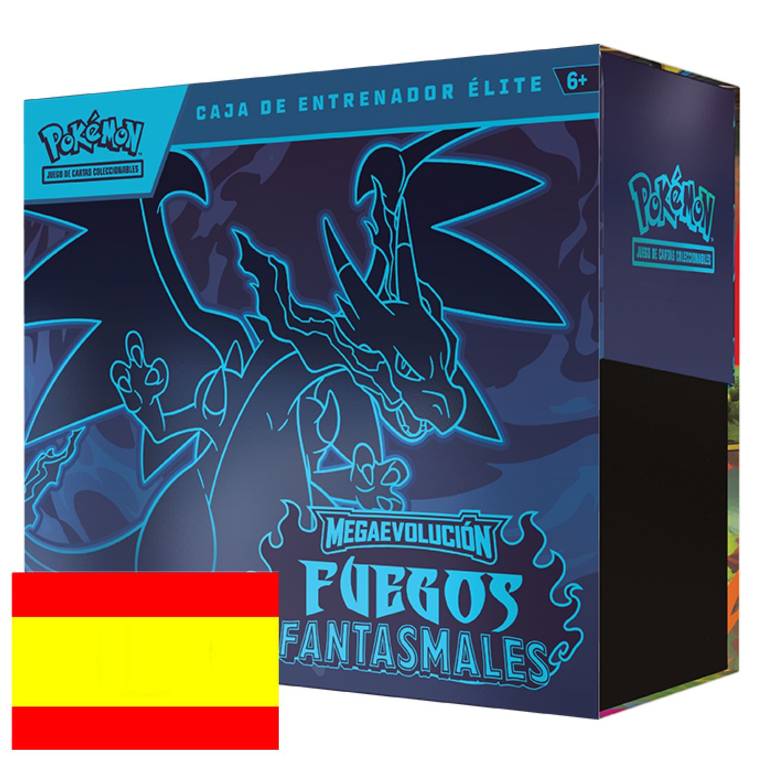 Caja de Entrenador de Elite Pokémon Fuegos Fantasmales y Phantasmal Flames