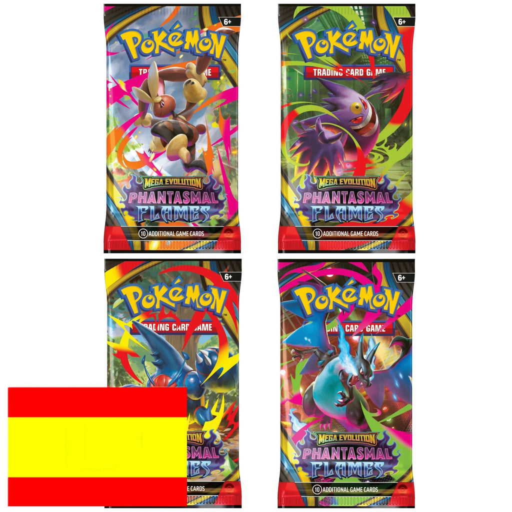 Sobres Fuegos Fantasmales y Phantasmal Flames
