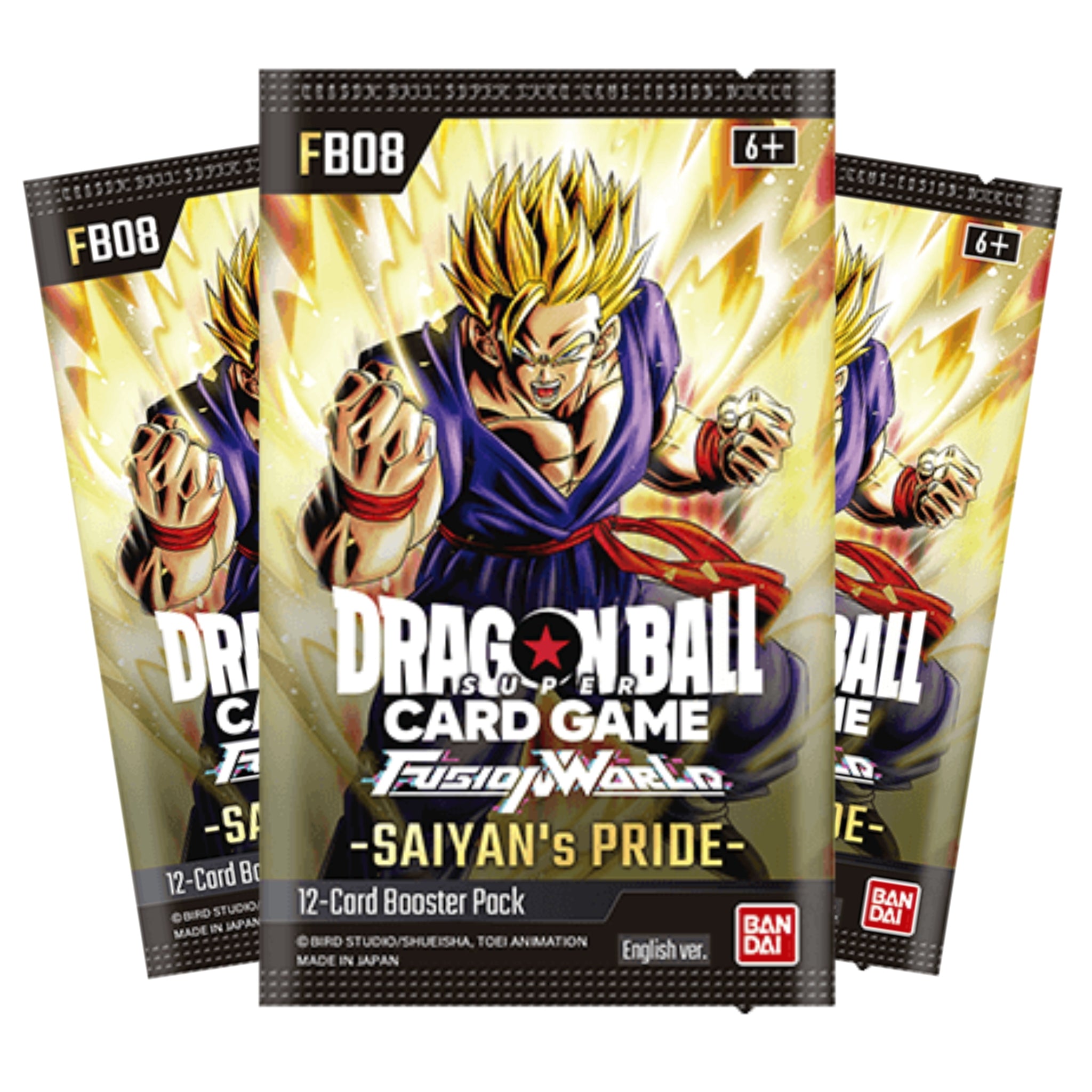 Sobre Saiyan's Pride FB08 - Dragon Ball Super Card Game Fusion World
