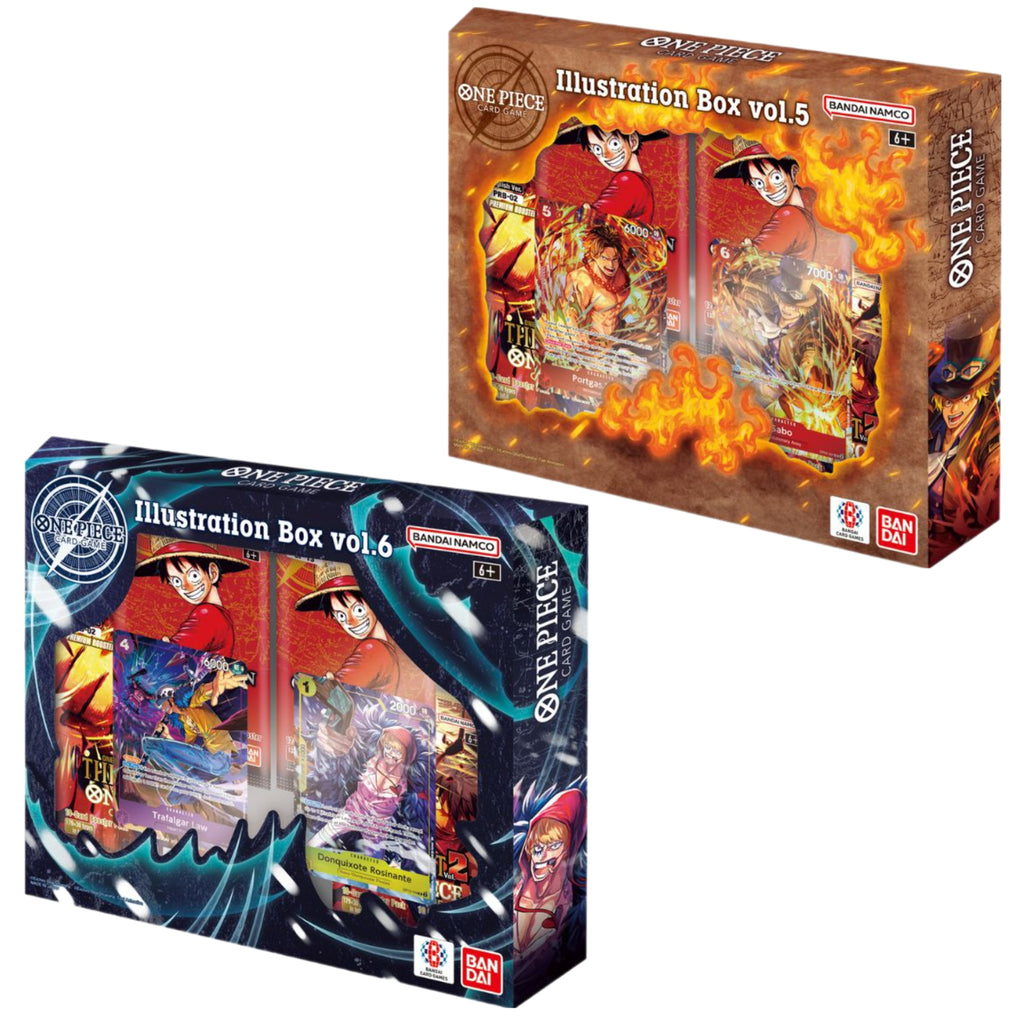 Illustration Box IB05 y IB06 - One Piece Card Game