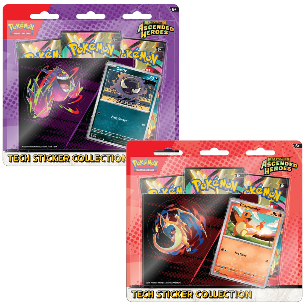 Tech Sticker Collection Pokémon Héroes Ascendentes y Ascended Heroes