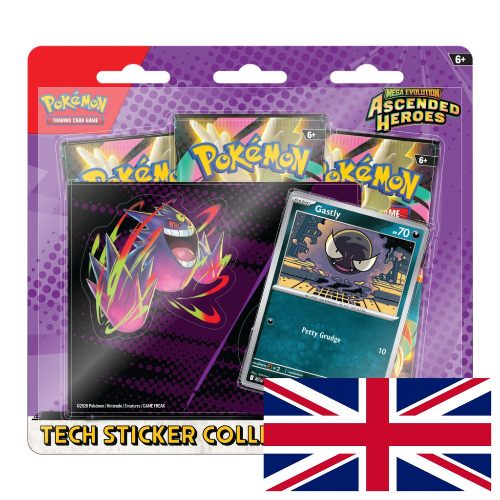 Tech Sticker Collection Pokémon Héroes Ascendentes y Ascended Heroes