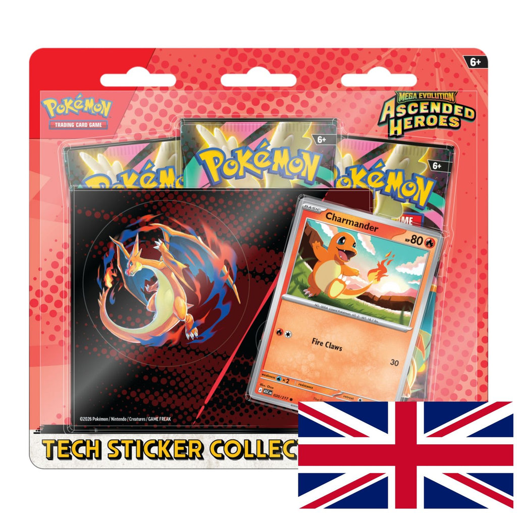 Tech Sticker Collection Pokémon Héroes Ascendentes y Ascended Heroes