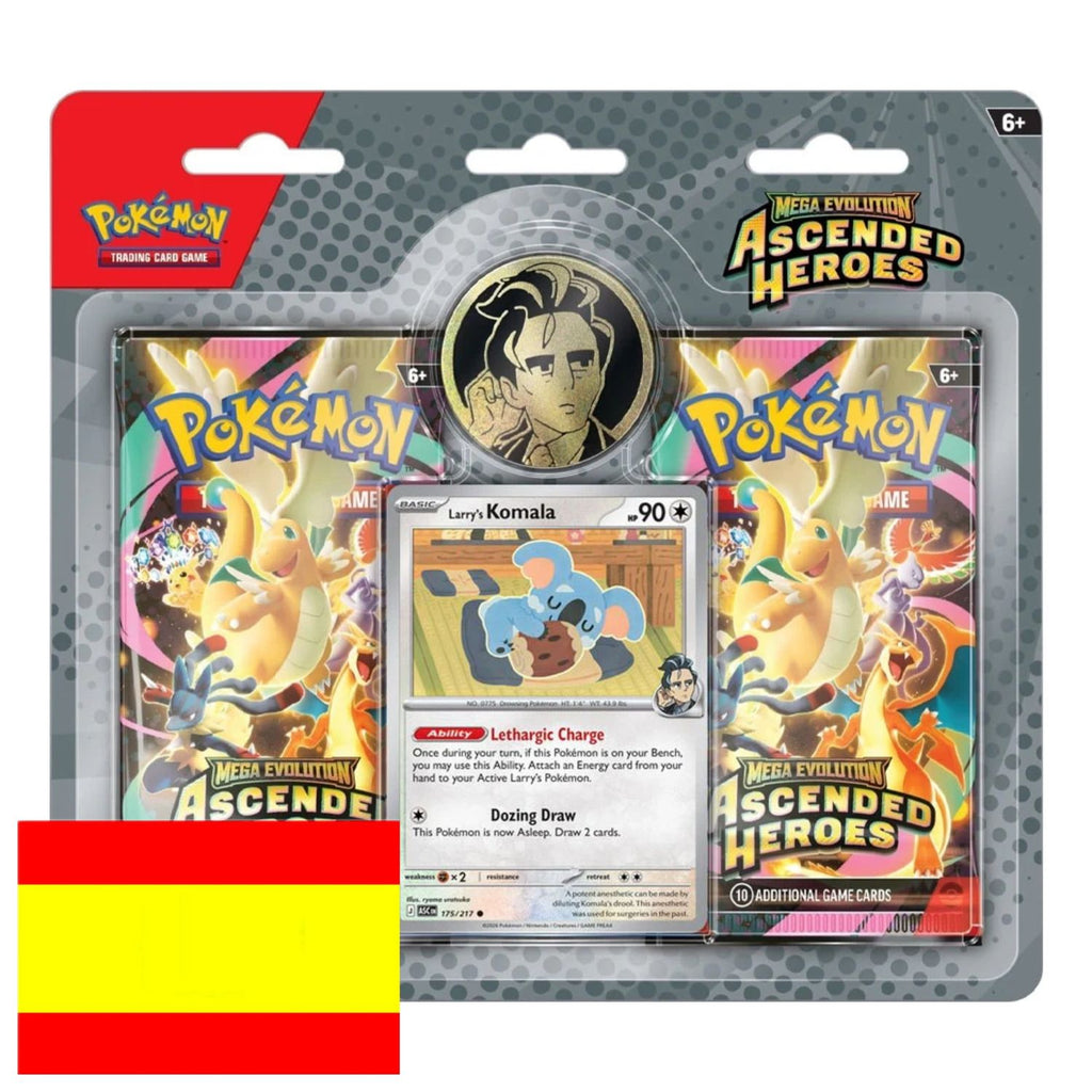 Blíster Pokémon Héroes Ascendentes y Ascended Heroes