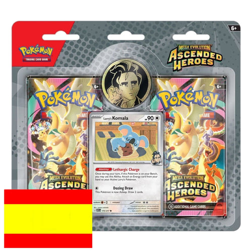 Blíster Pokémon Héroes Ascendentes y Ascended Heroes