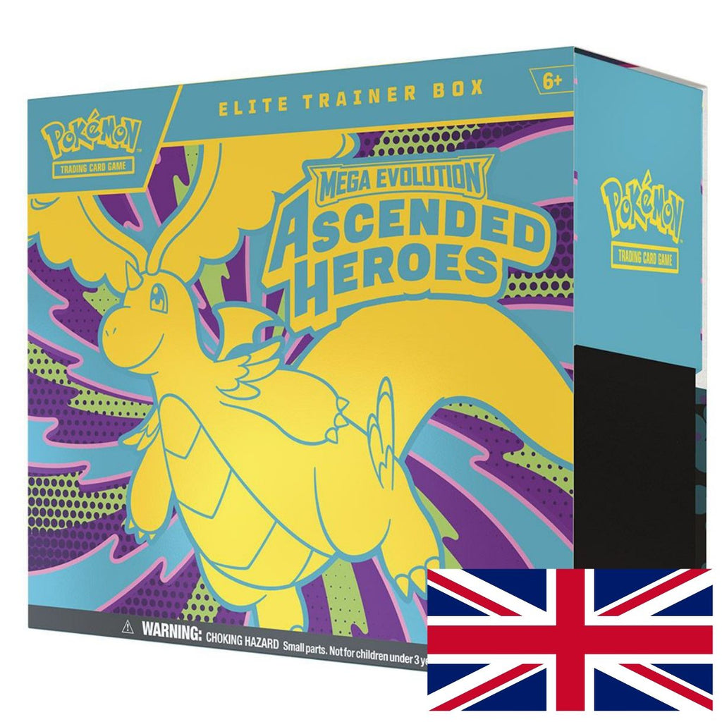 Elite Trainer Box Pokémon Héroes Ascendentes y Ascended Heroes