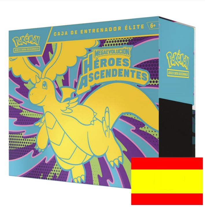 Elite Trainer Box Pokémon Héroes Ascendentes y Ascended Heroes