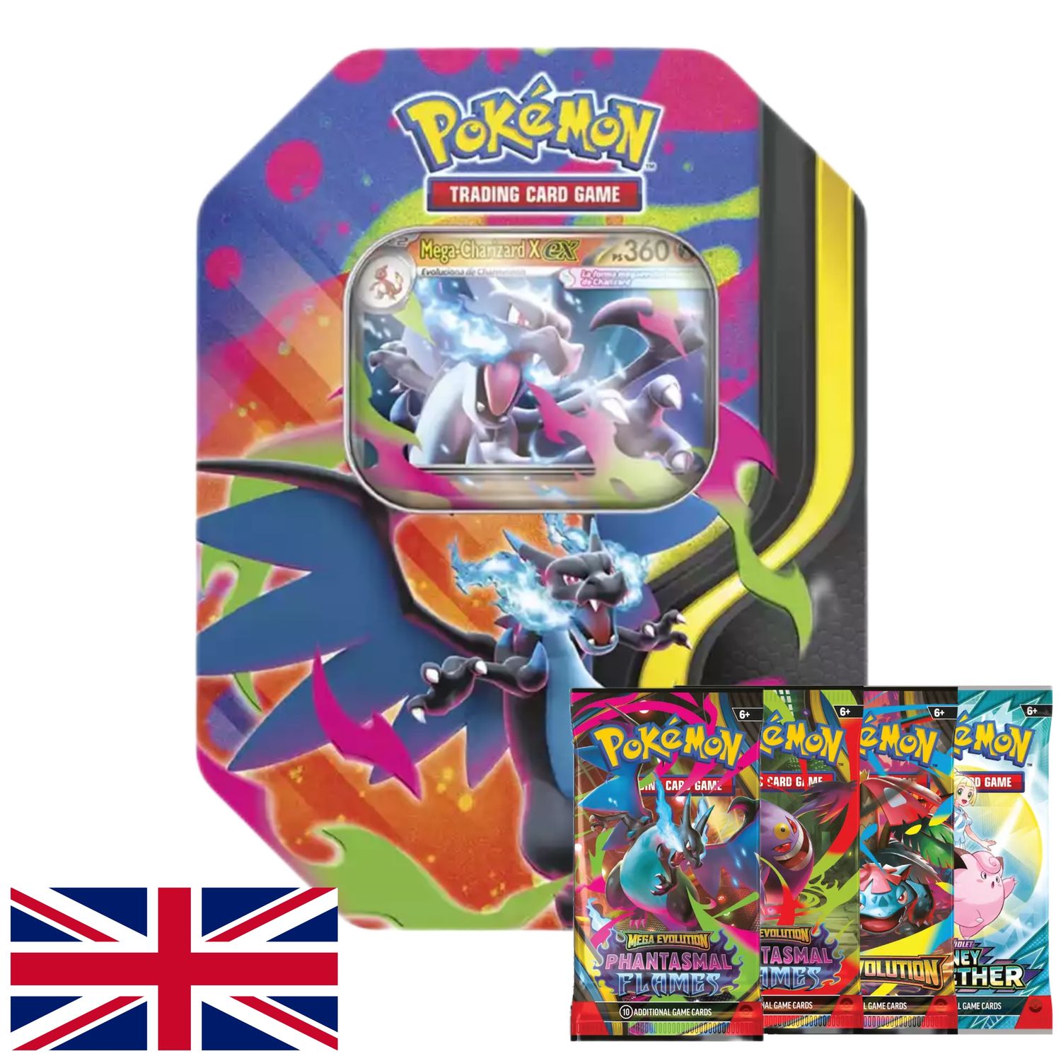 Lata Mega Charizard X Y ex