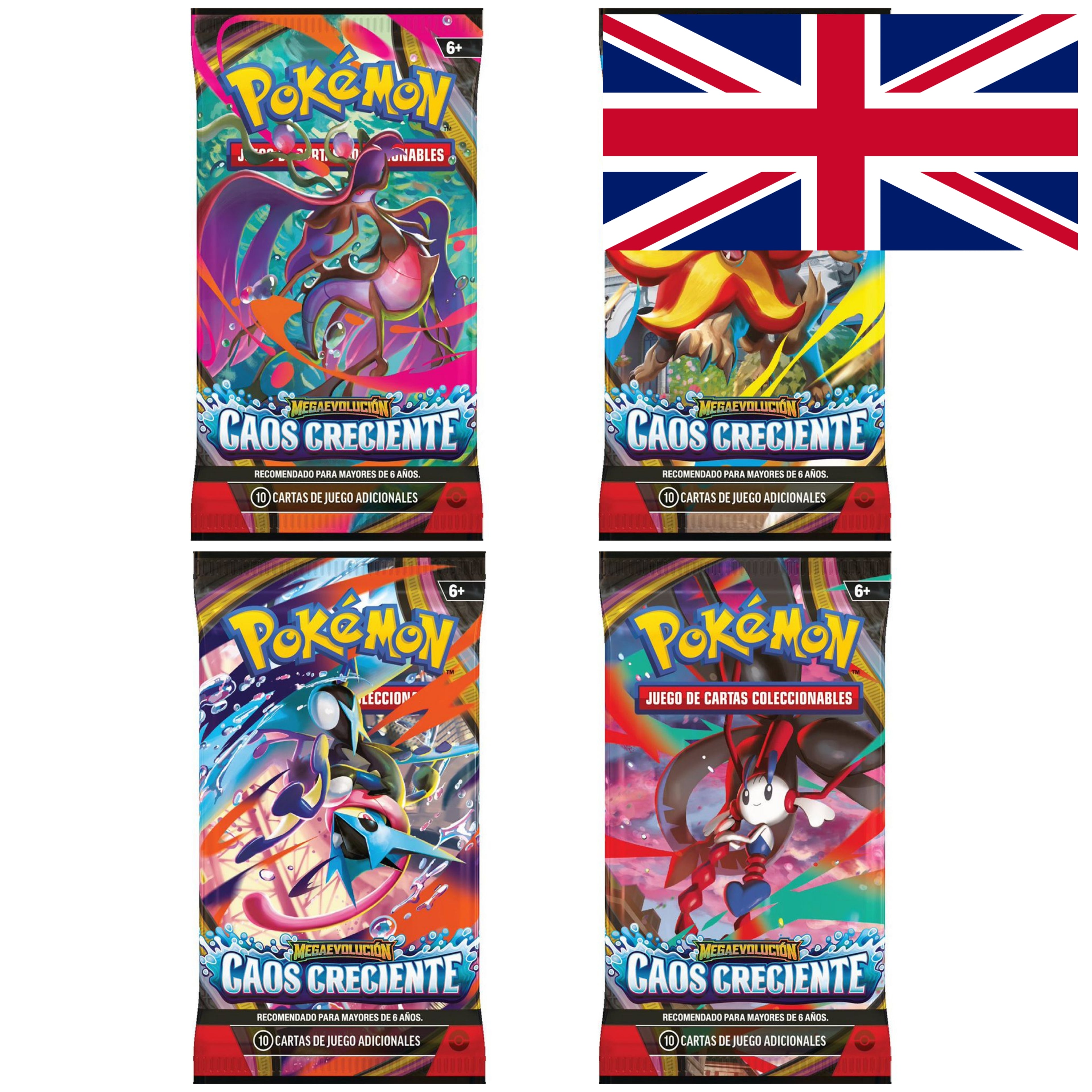 [PREVENTA] Sobres Caos Creciente y Chaos Rising