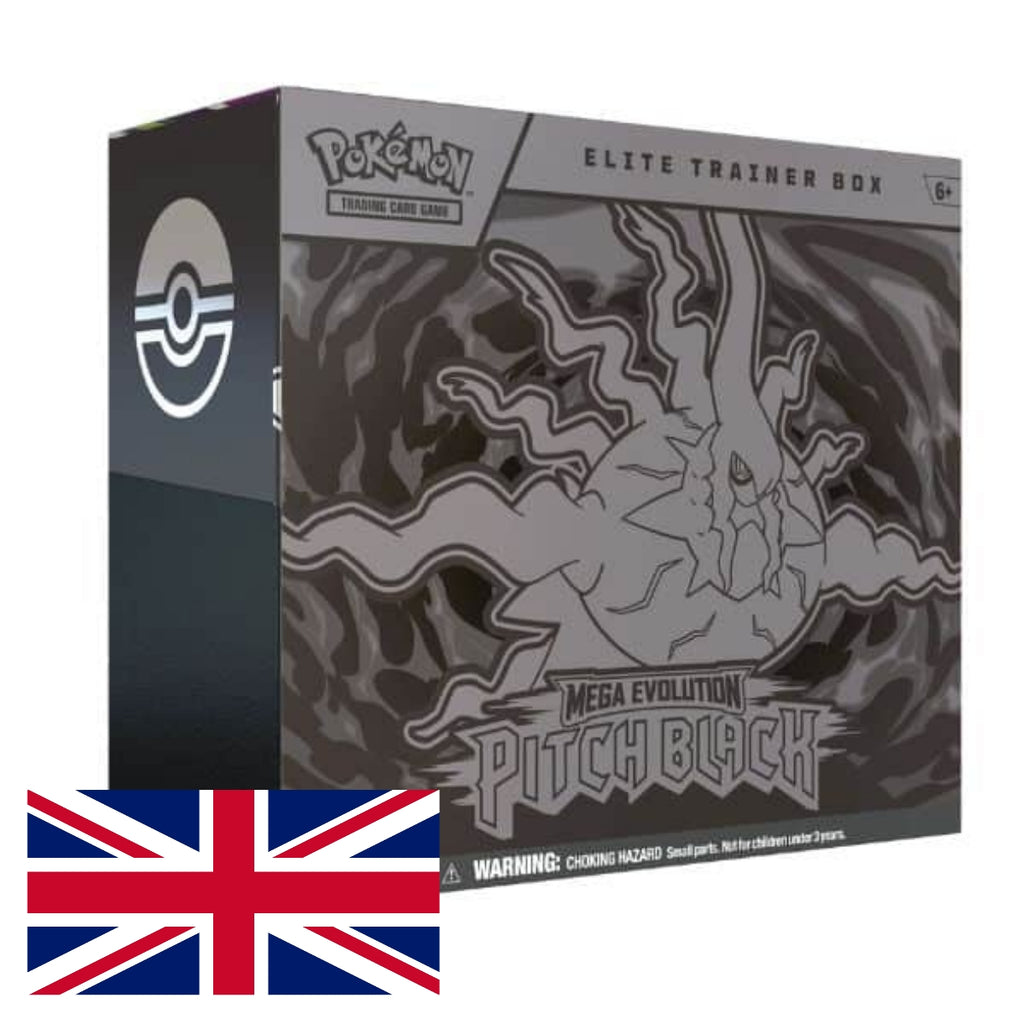 Caja de Entrenador de Elite Pokémon Oscuridad Absoluta y Pitch Black