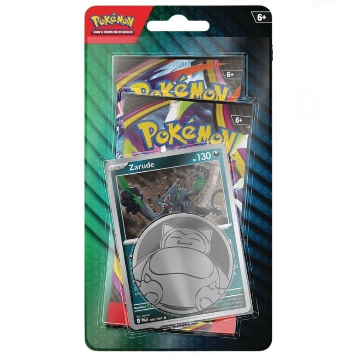 Blister 2 sobres Zarude Pokémon