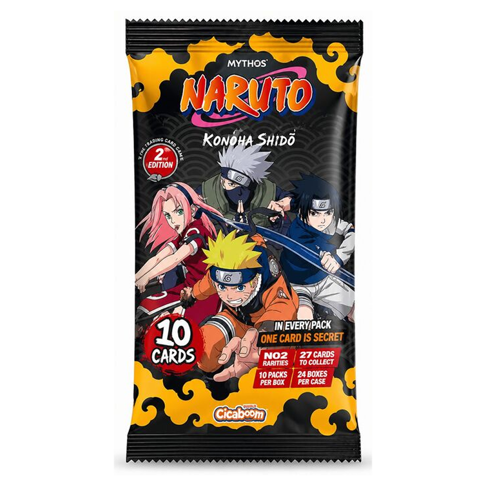 Sobre Naruto Mythos TCG 1st set 2nd edition