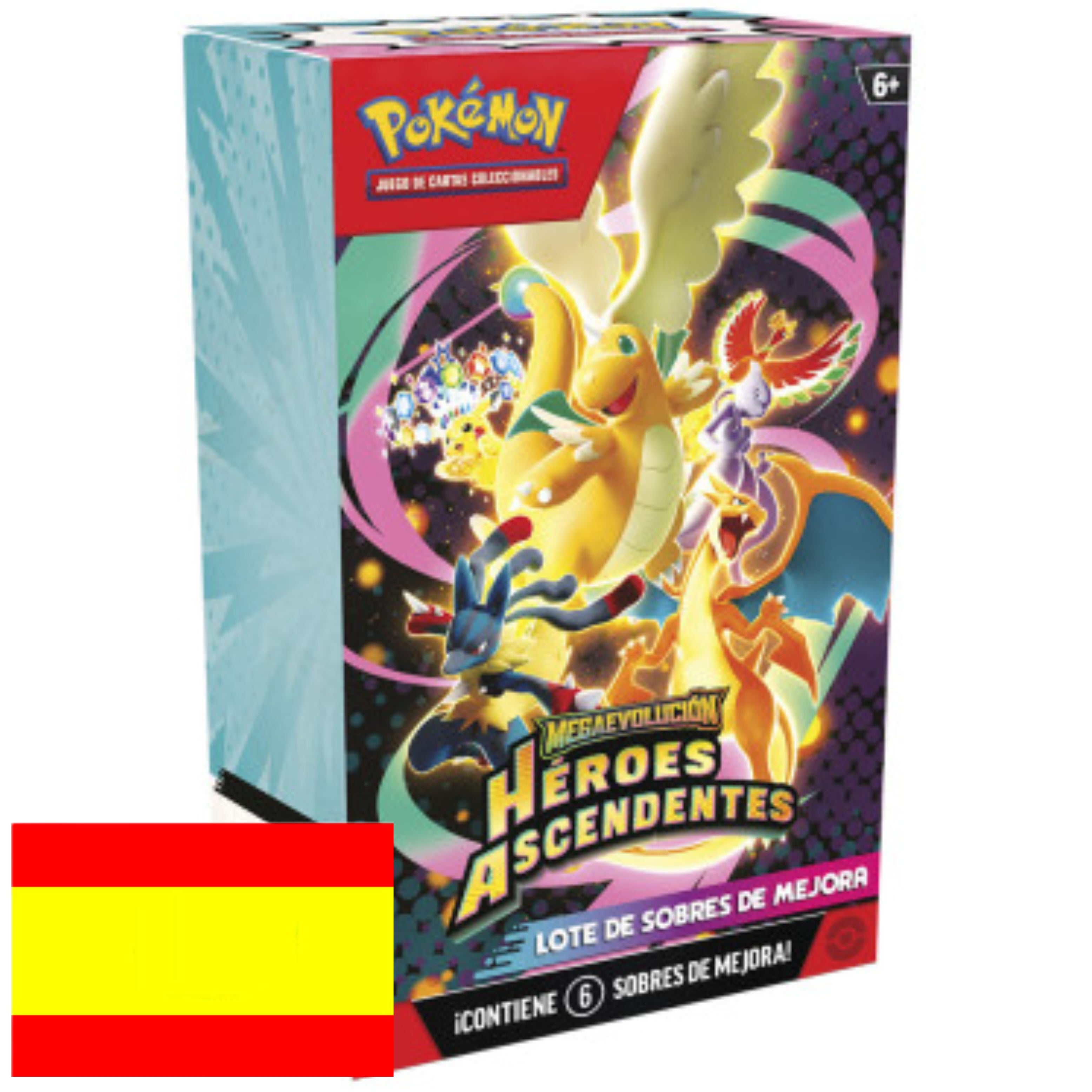 Booster Bundle Pokémon Héroes Ascendentes y Ascended Heroes