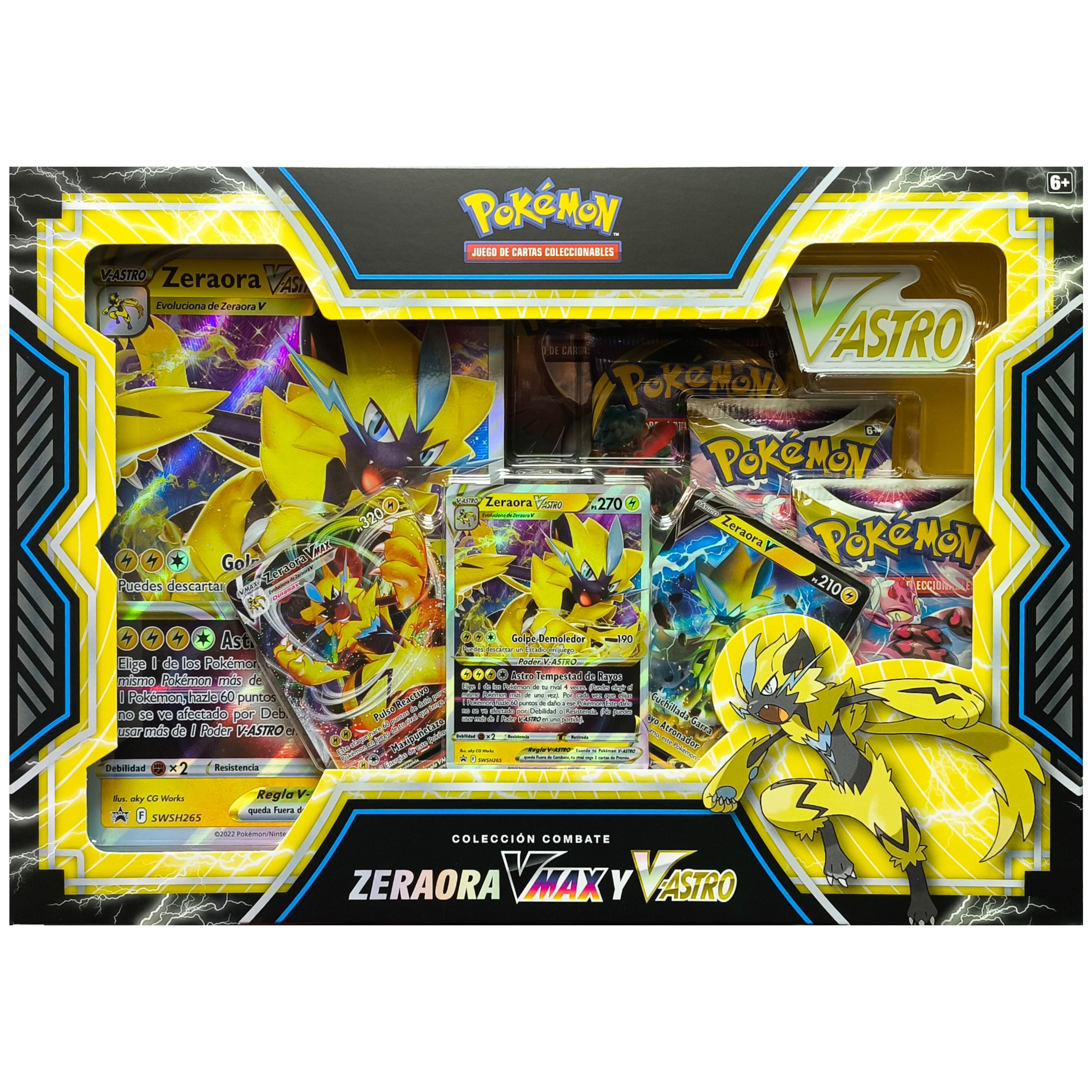 Zeraora y Deoxys VMAX & VSTAR Caja de Combate