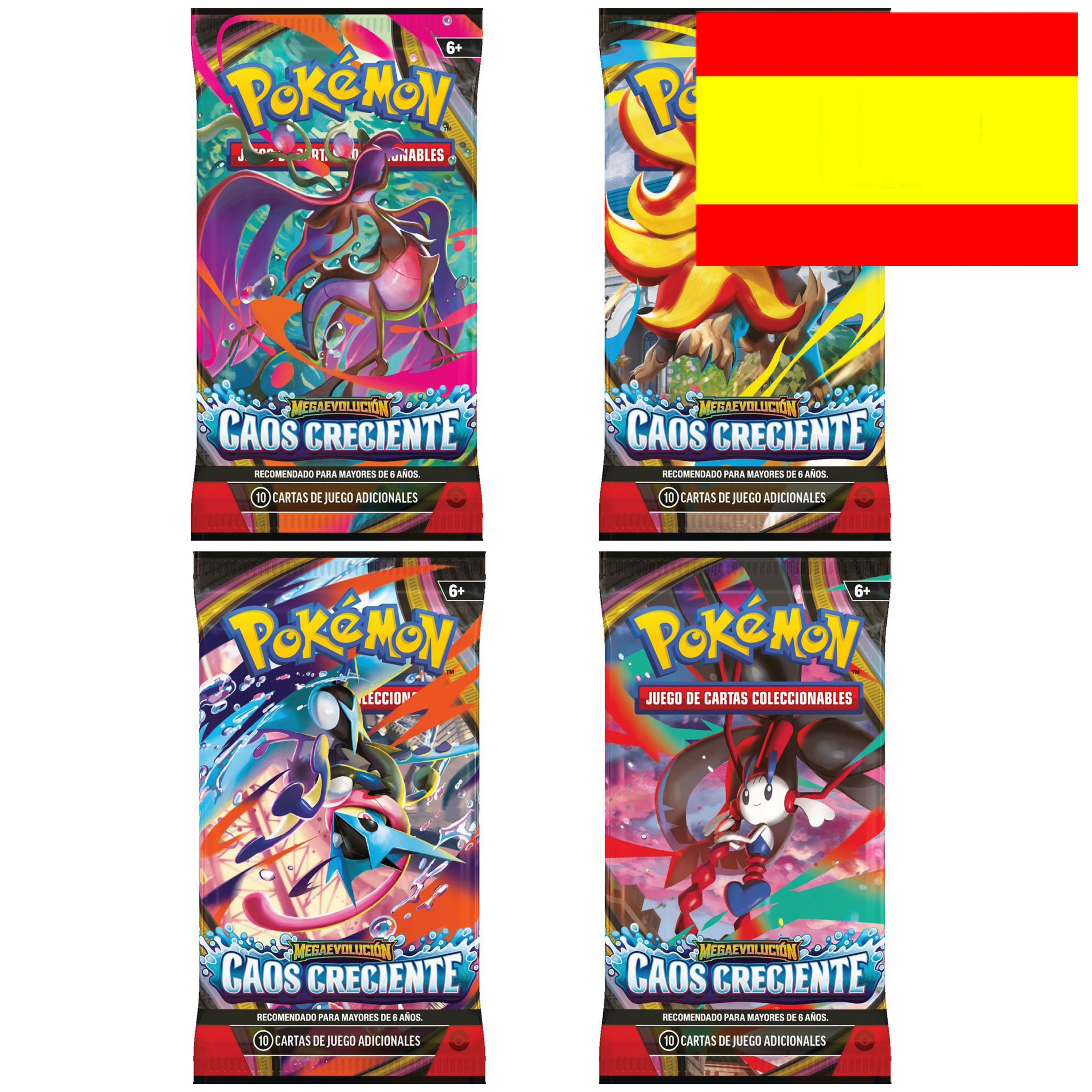 [PREVENTA] Sobres Caos Creciente y Chaos Rising