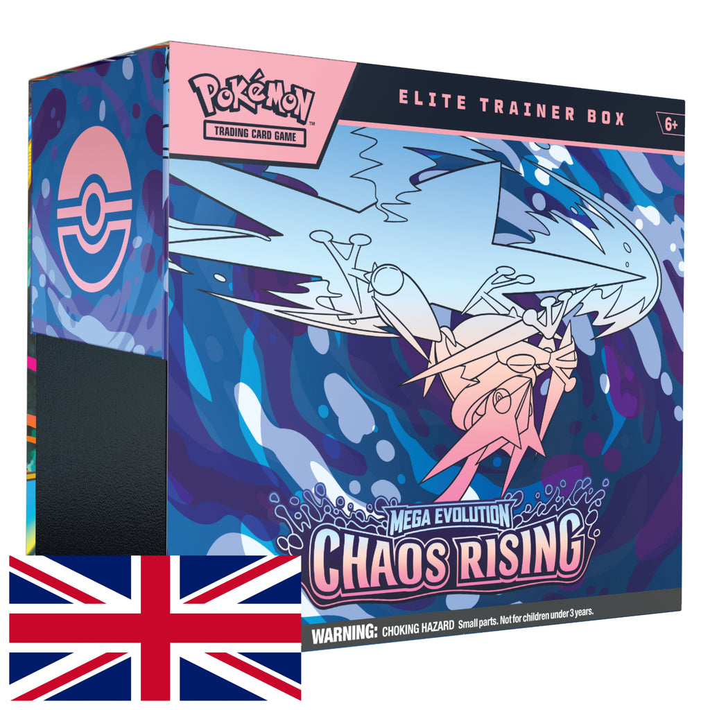 Caja de Entrenador de Elite Pokémon Caos Creciente y Chaos Rising