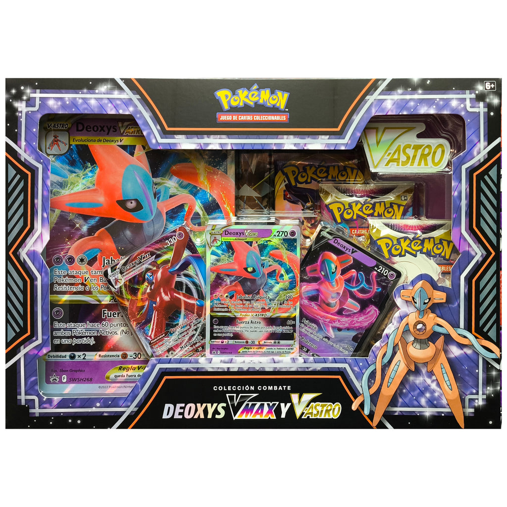 Zeraora y Deoxys VMAX & VSTAR Caja de Combate