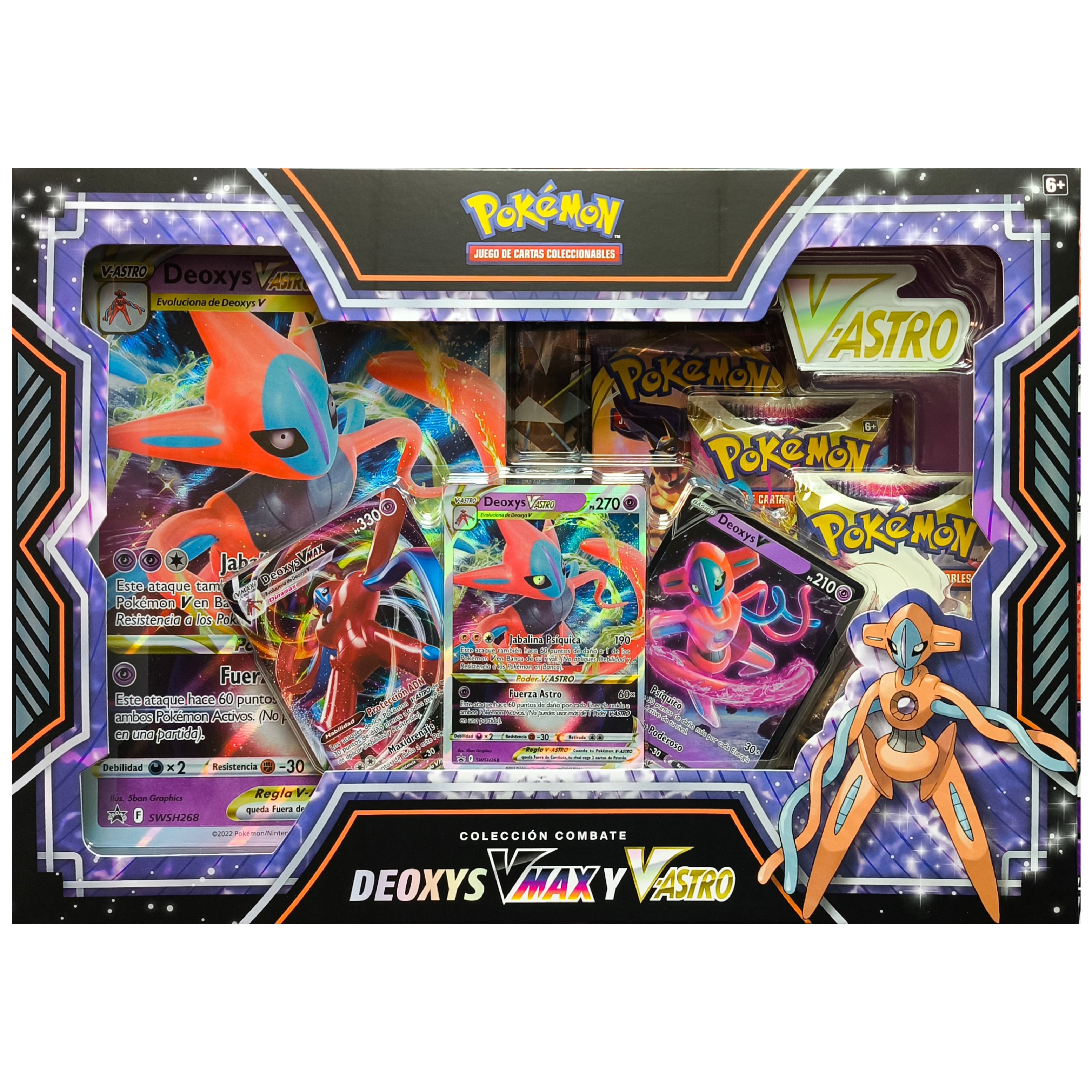 Zeraora y Deoxys VMAX & VSTAR Caja de Combate
