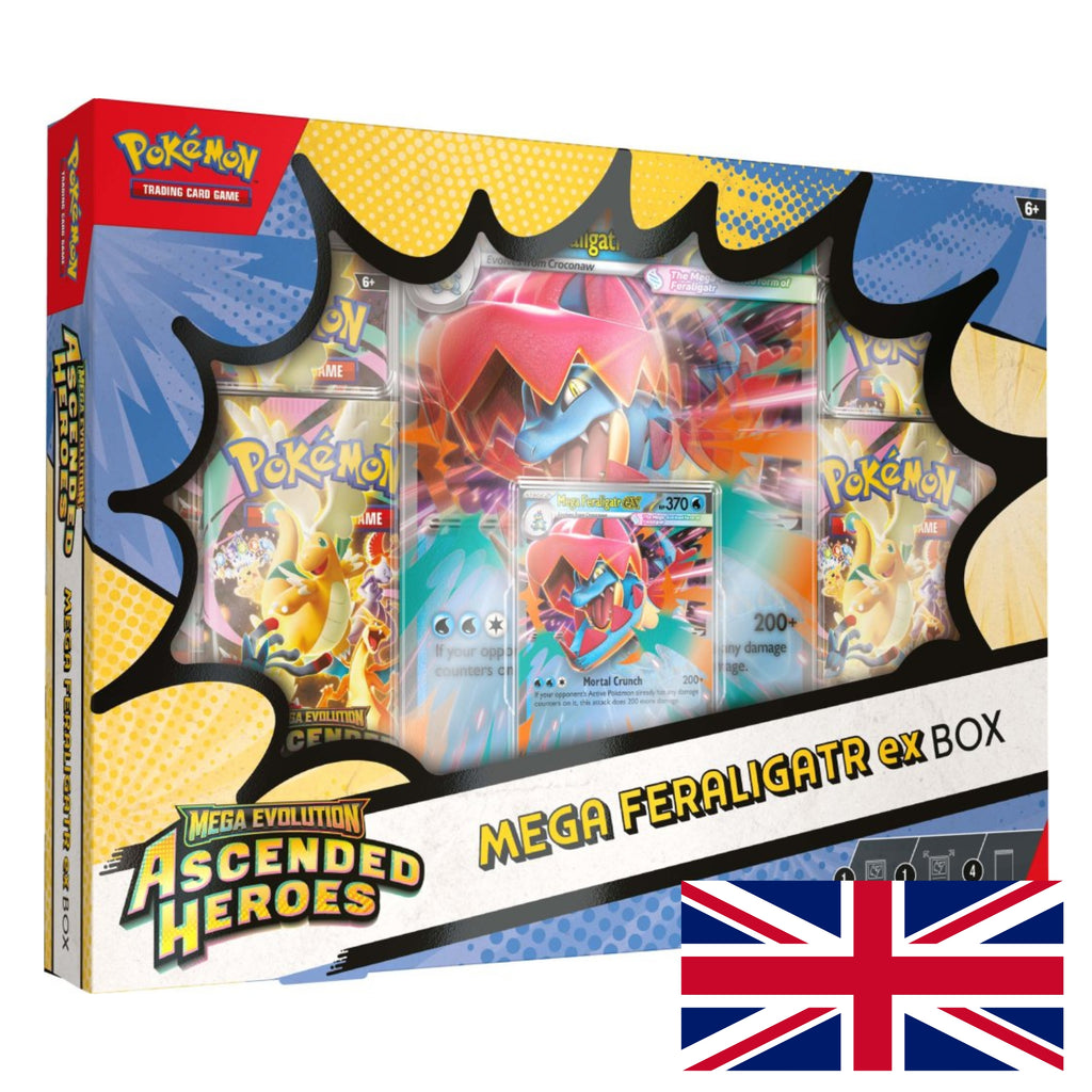 Cajas de colección ex Héroes Ascendentes y Ascended Heroes